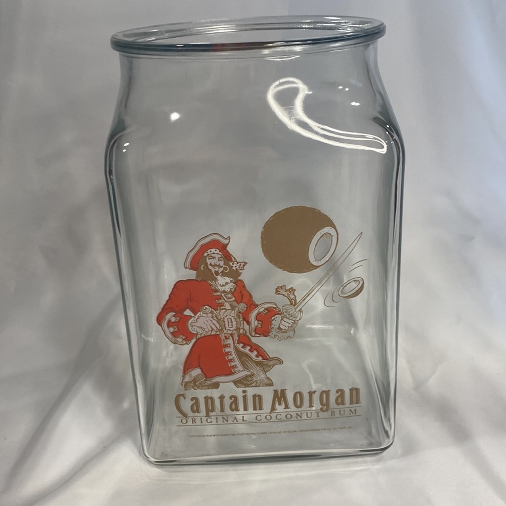 Captain Morgan Glass Container - Picture 2 of 7